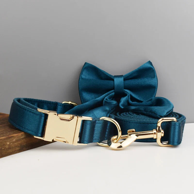 LuxePaws Dog Collar & Leash Set